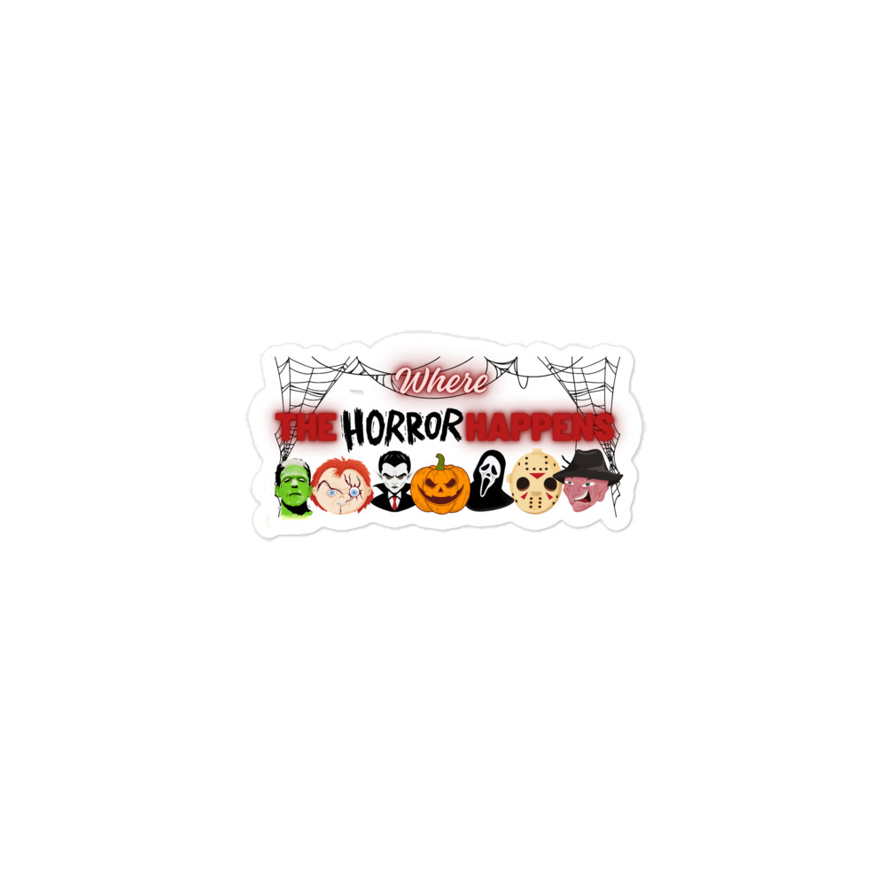 Horror Happens Toon sticker - Image 2