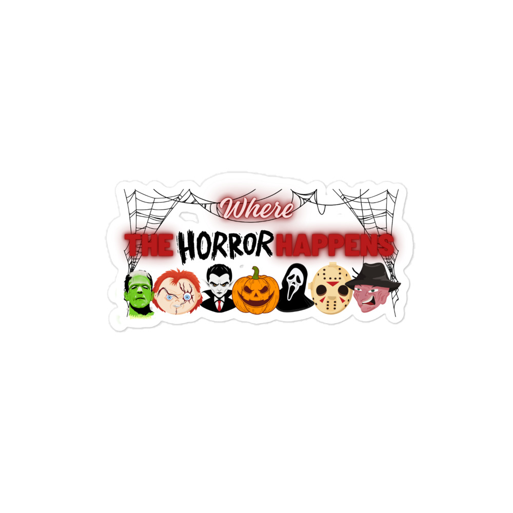 Horror Happens Toon sticker - Image 3