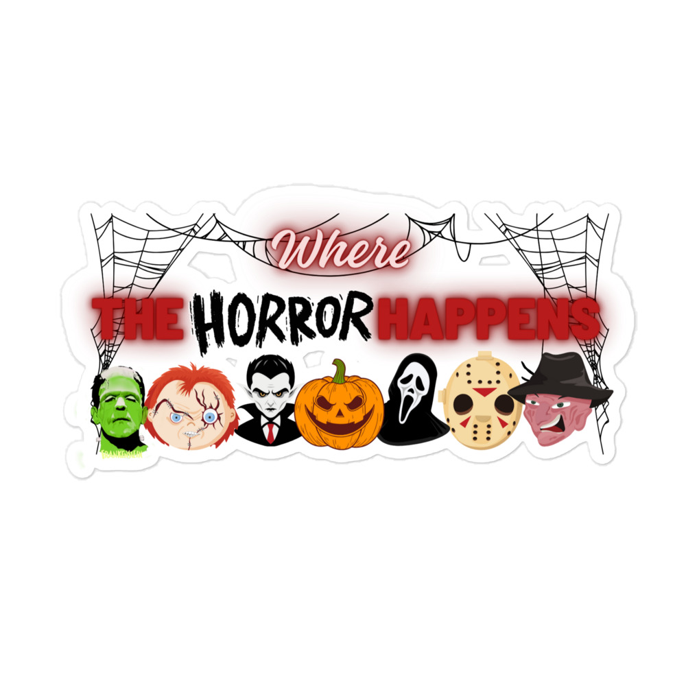 Horror Happens Toon sticker - Image 4