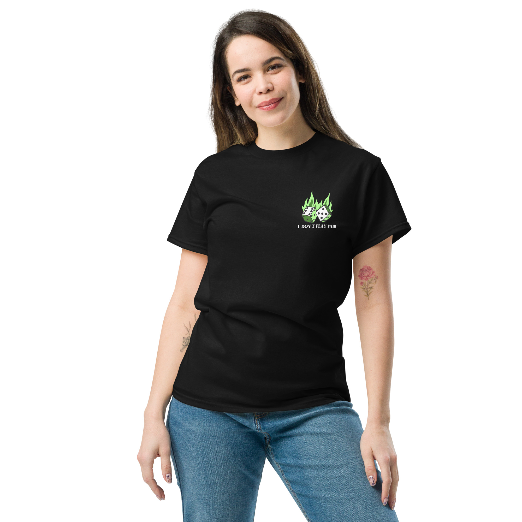 Printed Wheel of Fates Game Show Tee - Image 2