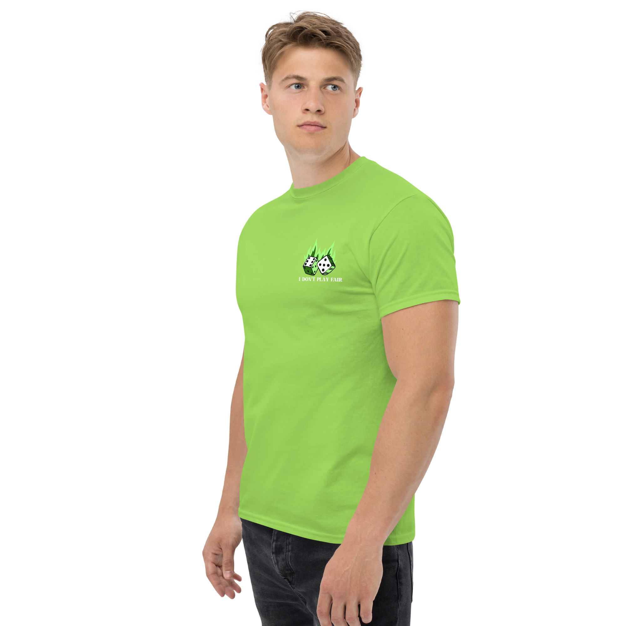 Printed Wheel of Fates Game Show Tee - Image 4