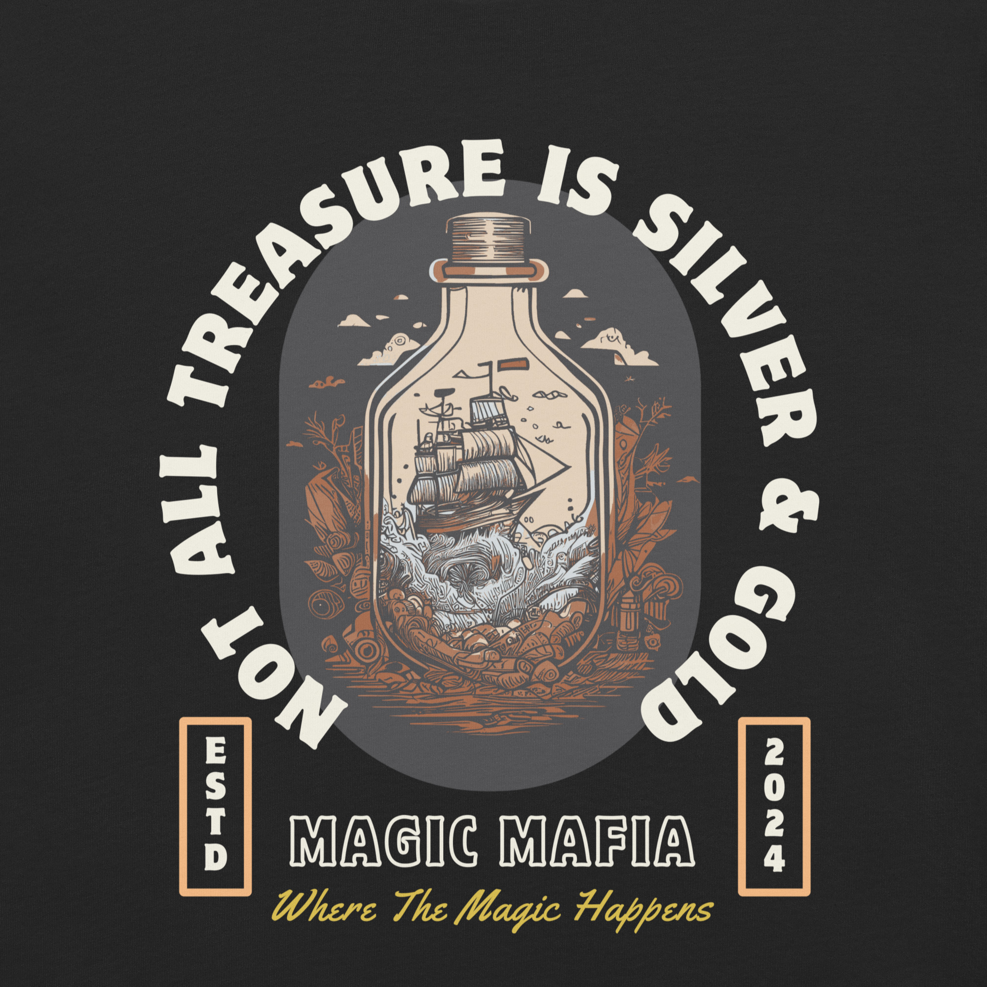Treasure Chest Magic Mafia Tee - Image 4