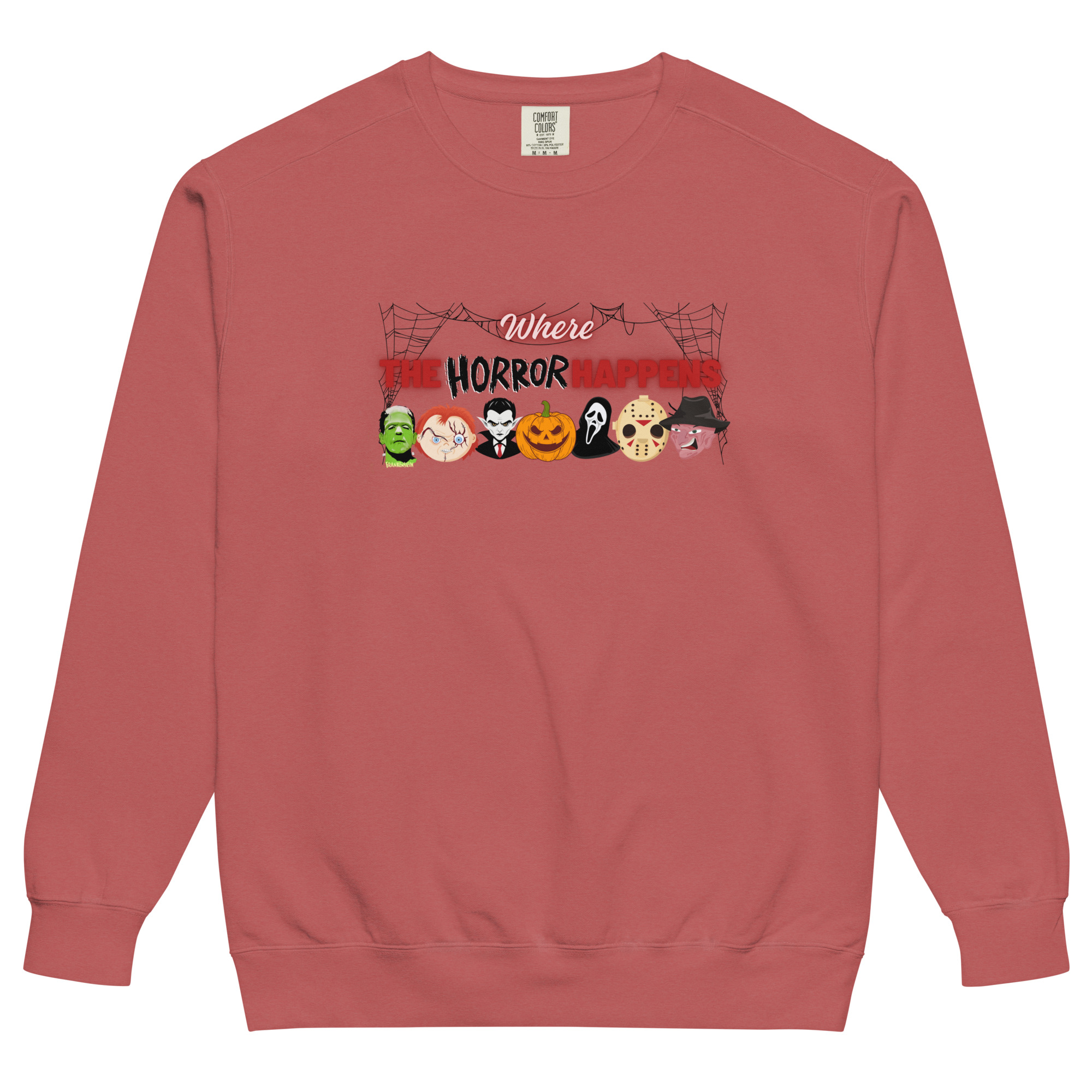 Horror Happens Toon Crewneck Sweatshirt - Image 4