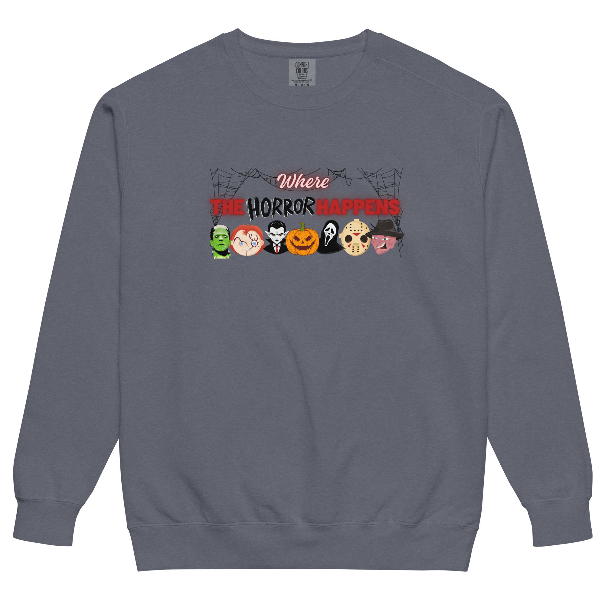 Horror Happens Toon Crewneck Sweatshirt